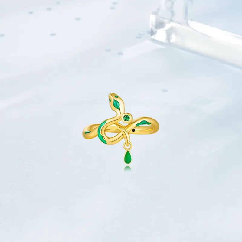 JOLLY SEASONS Zircon Rings Unisex-1