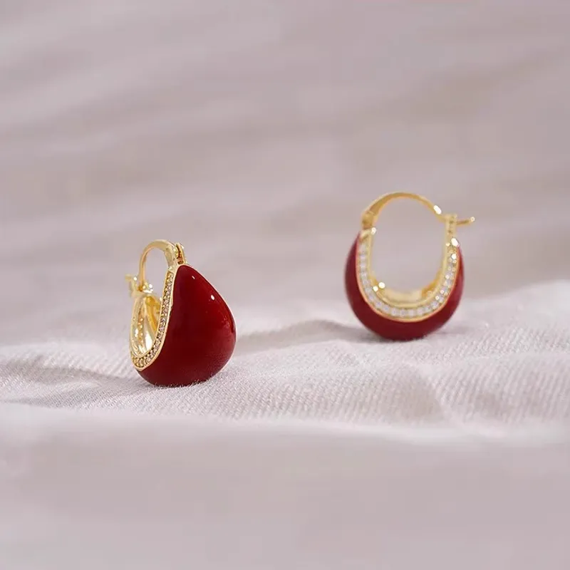 JOLLY SEASONS Copper Earrings Women's-3