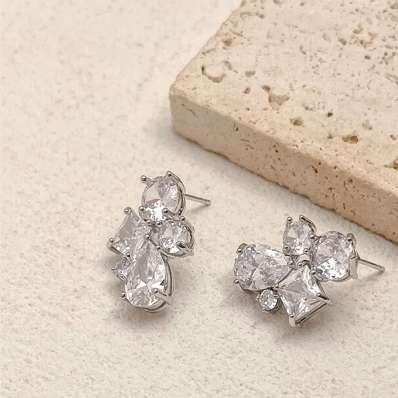 JOLLY SEASONS Copper Stud Earrings Women's-4