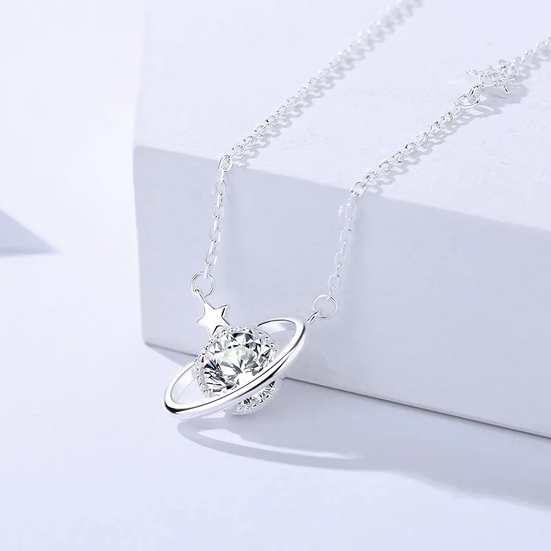 JOLLY SEASONS S925 Silver Necklaces Women's-2