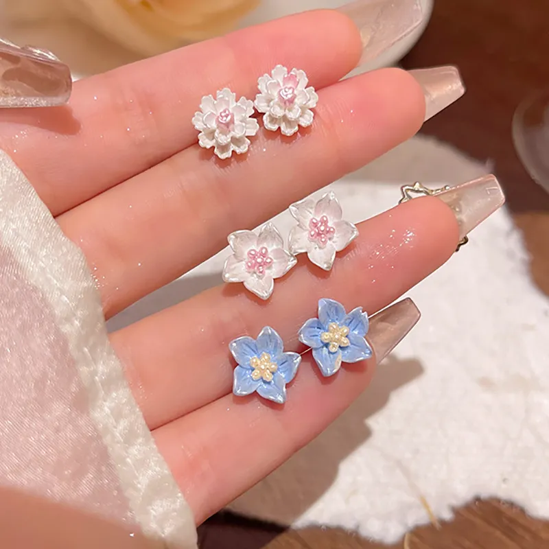 JOLLY SEASONS Resin Stud Earrings Women's-3