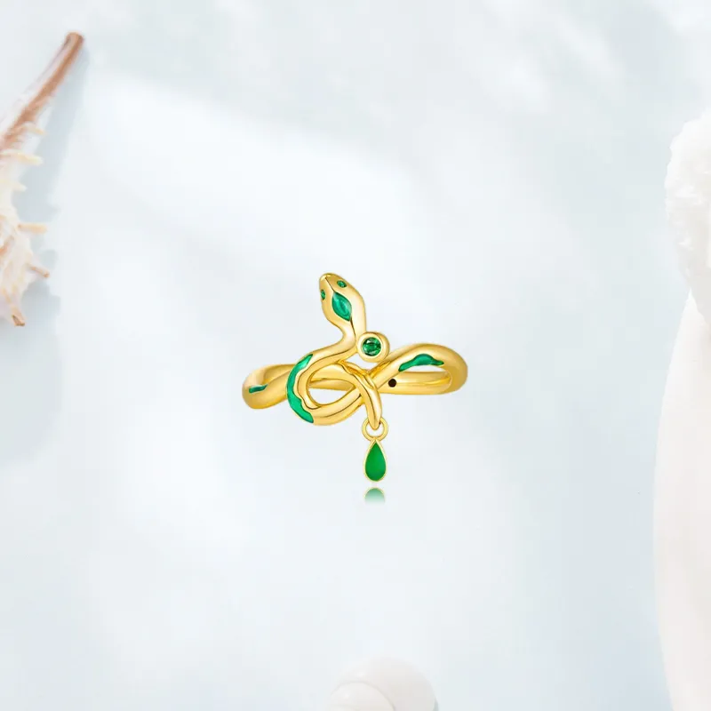JOLLY SEASONS Zircon Rings Unisex-2