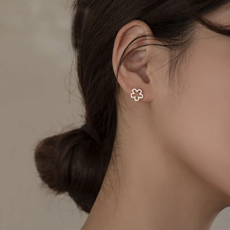 JOLLY SEASONS S925 Silver Stud Earrings Women's-3
