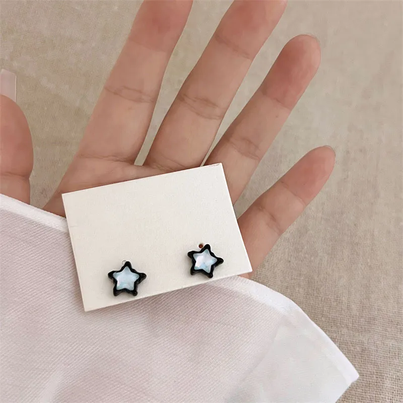 High Quality Alloy Accessory Fashion Stud Earrings Women's-4