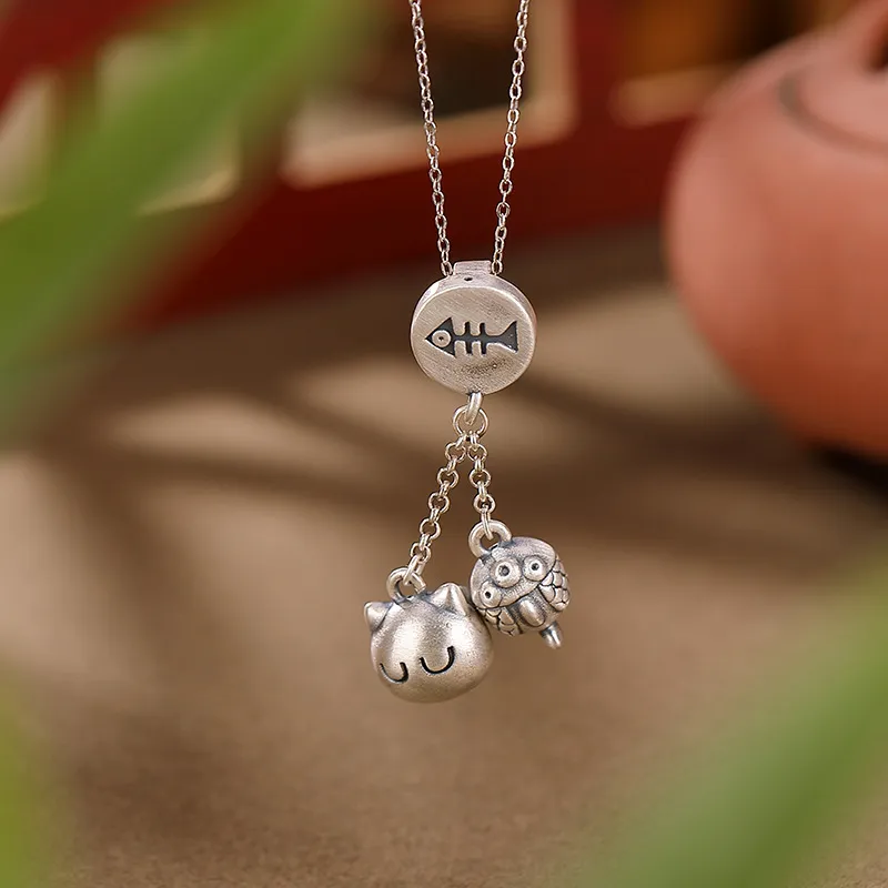 JOLLY SEASONS S999 Fine Silver Necklaces Women's-3