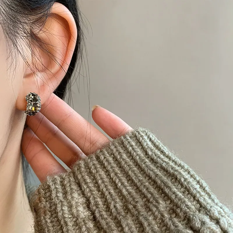 JOLLY SEASONS Copper Stud Earrings Women's-4