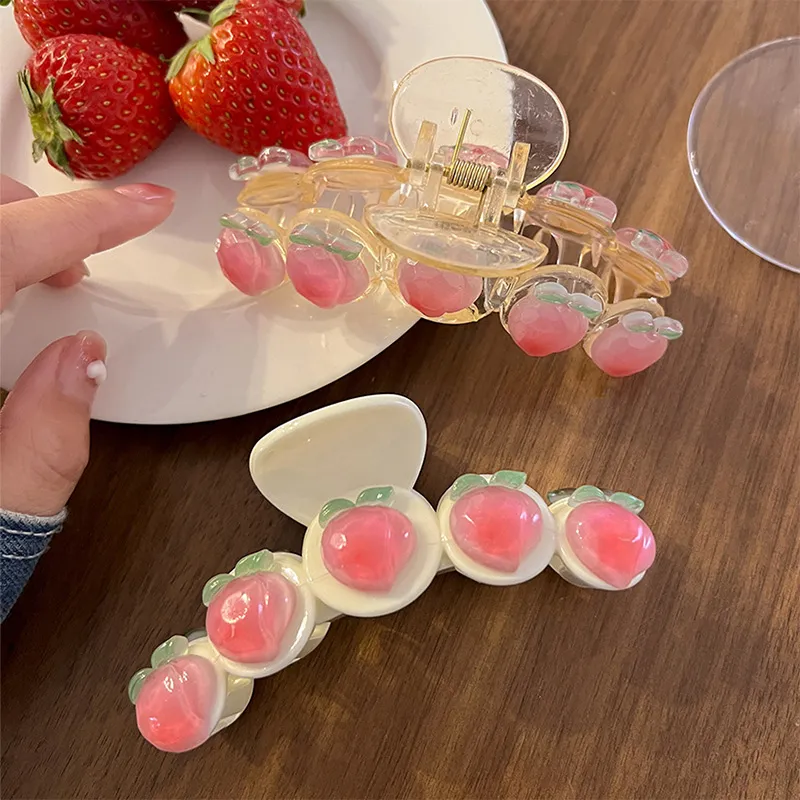 JOLLY SEASONS Resin Hair Clips Women's-4