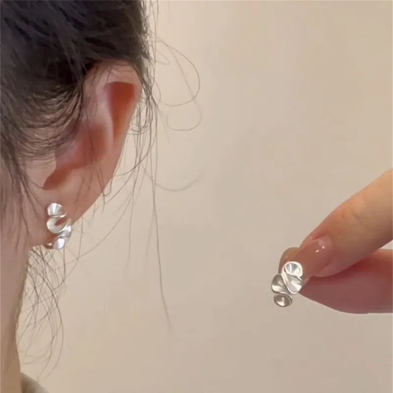JOLLY SEASONS Copper Stud Earrings Women's-4