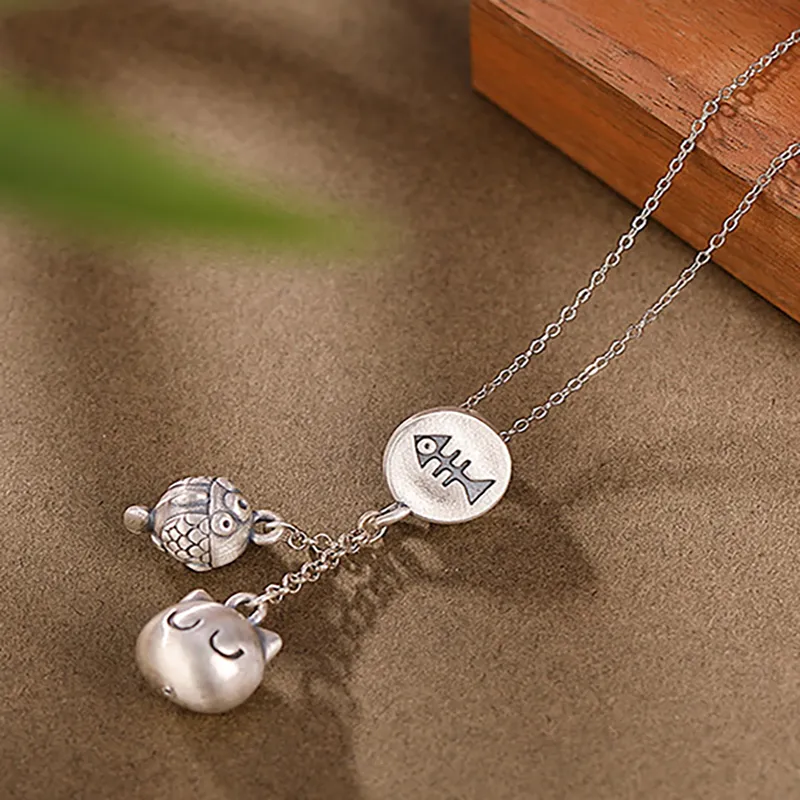 JOLLY SEASONS S999 Fine Silver Necklaces Women's-4