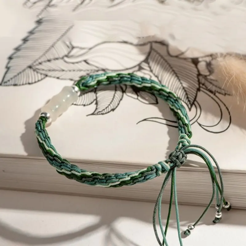 JOLLY SEASONS Chalcedony Jade Bracelets Unisex-3