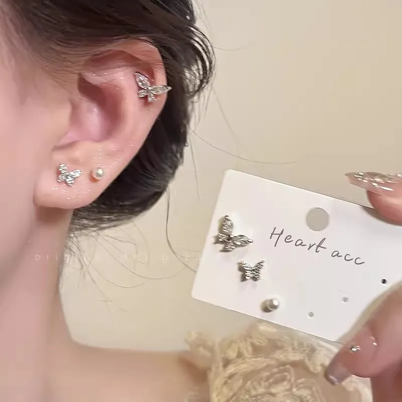JOLLY SEASONS Alloy Stud Earrings Women's-3