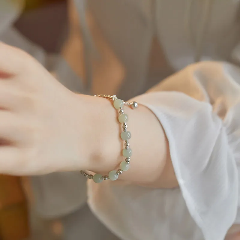 JOLLY SEASONS Chalcedony Jade Bracelets Women's-3