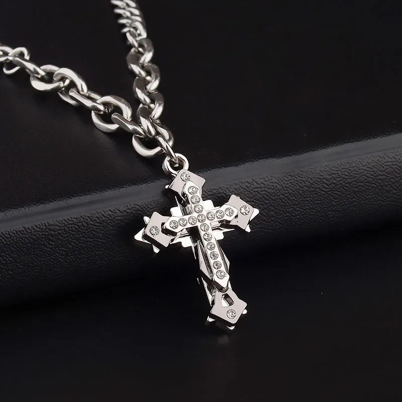 Mr. Shang Titanium Steel Material Accessory Necklaces Men's-9