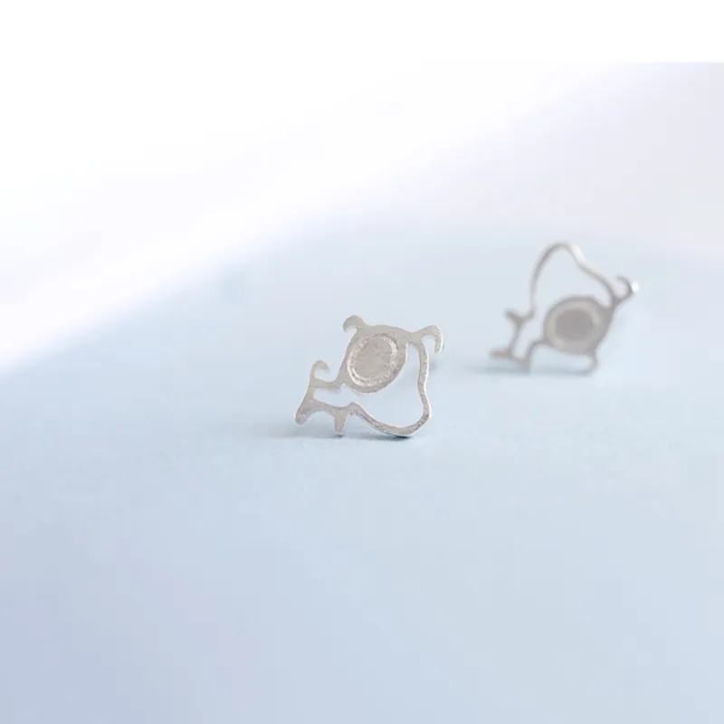JOLLY SEASONS S925 Silver Stud Earrings Women's-2