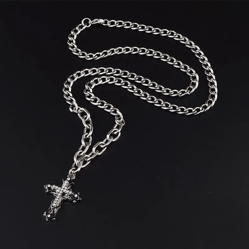 Mr. Shang Titanium Steel Material Accessory Necklaces Men's-7