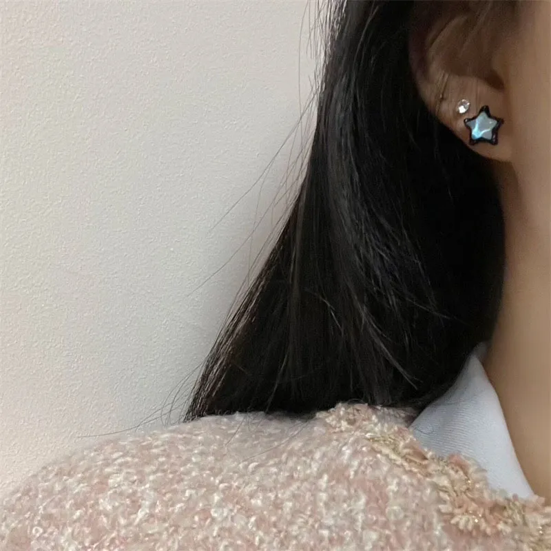 High Quality Alloy Accessory Fashion Stud Earrings Women's-1