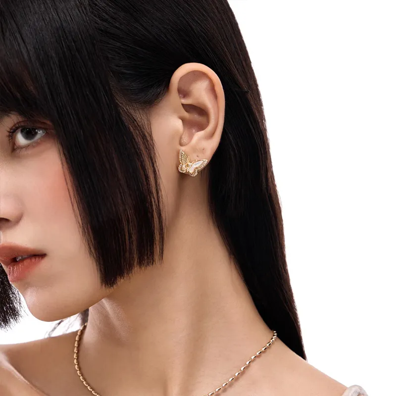 SUMIYAKI S925 Sterling Silver Needle Stud Earrings Women's-2