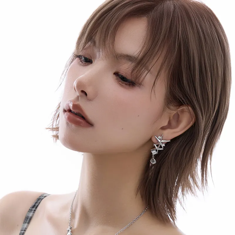 SUMIYAKI Copper Alloy Earrings Women's-1