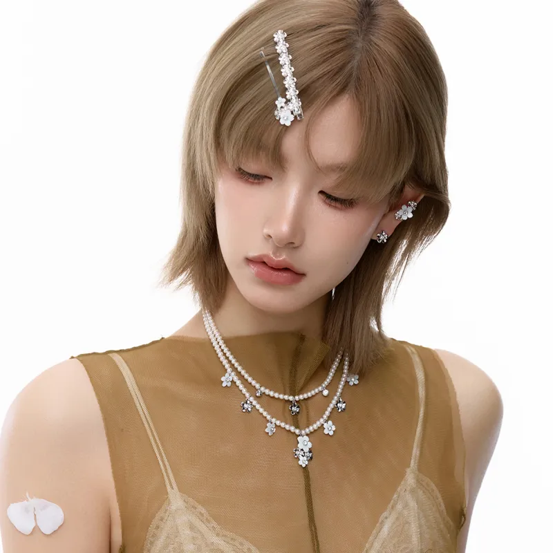 SUMIYAKI Zinc Alloy Hair Clips Women's-4
