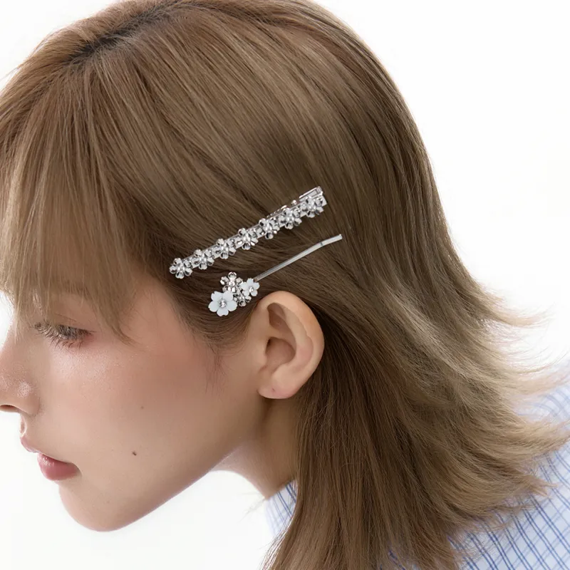 SUMIYAKI Zinc Alloy Hair Clips Women's-2