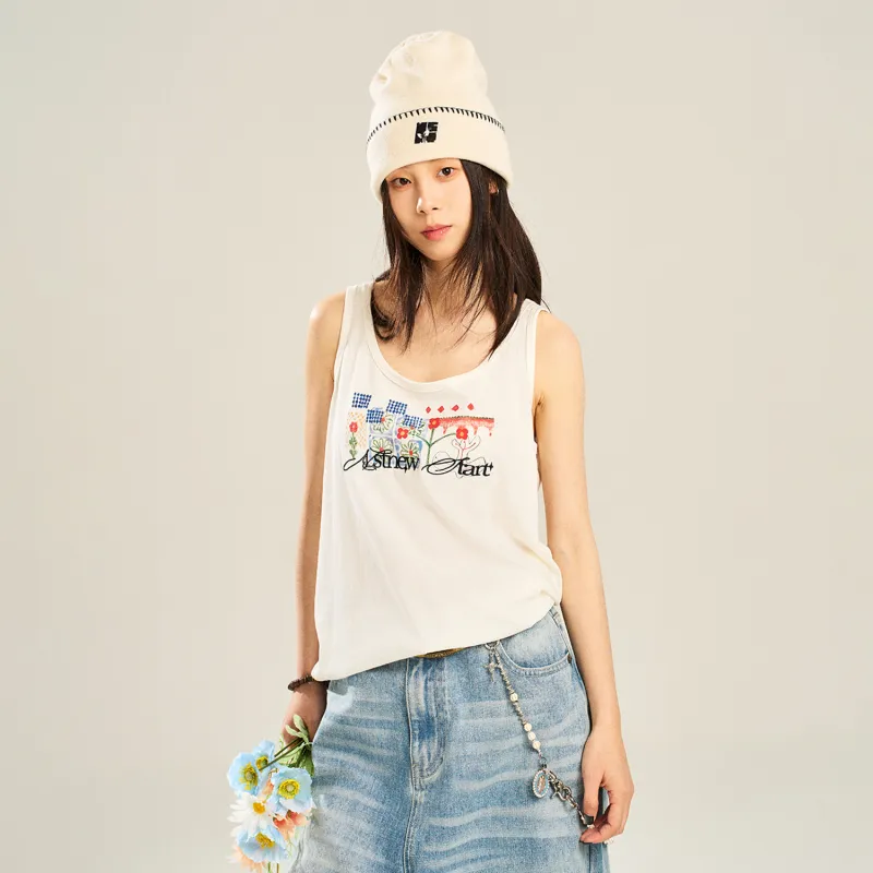 NSTNEW START Tank Top Women's White-2