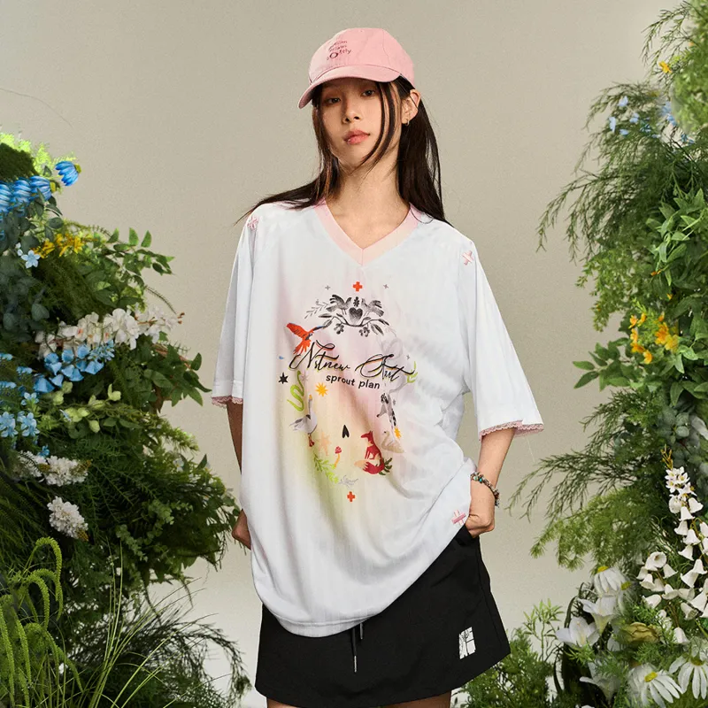 NSTNEW START T Shirts Women's White-5