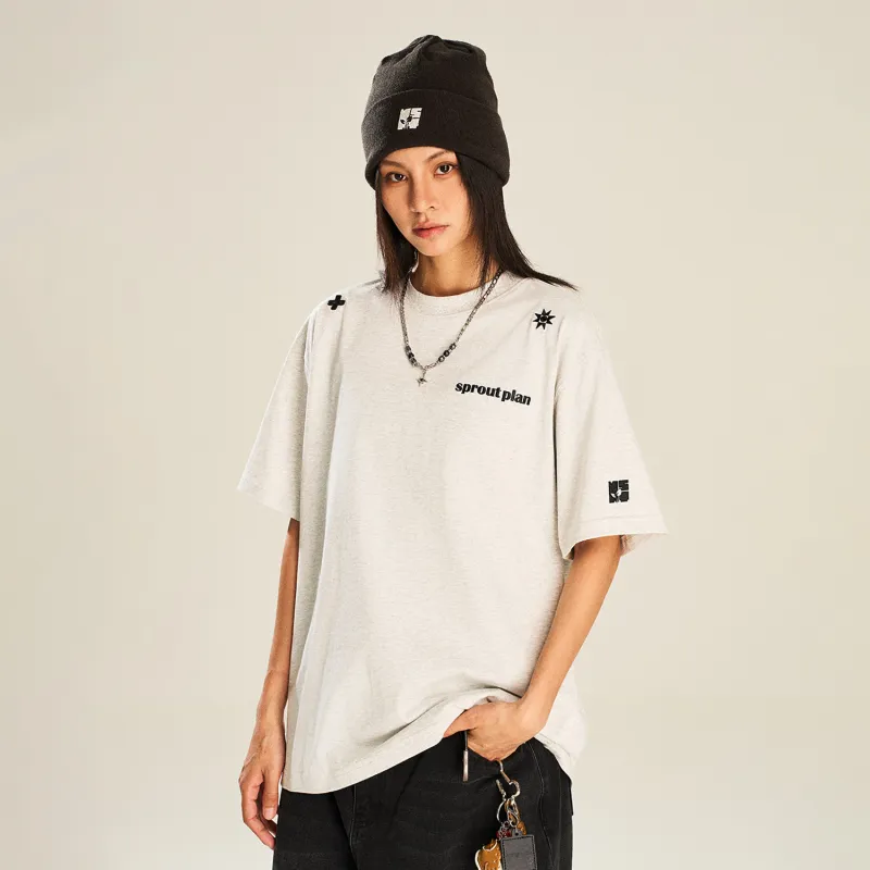 NSTNEW START T Shirts Unisex White Heather Gray-5