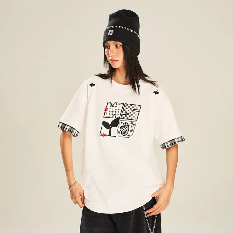 NSTNEW START T-Shirts Unisex White-2