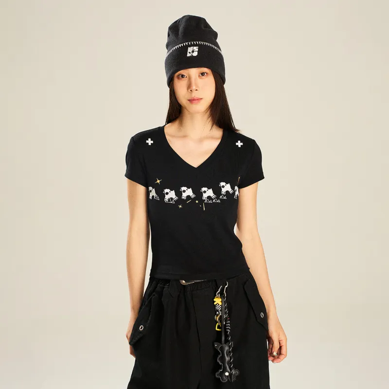 NSTNEW START T Shirts Women's Black-6