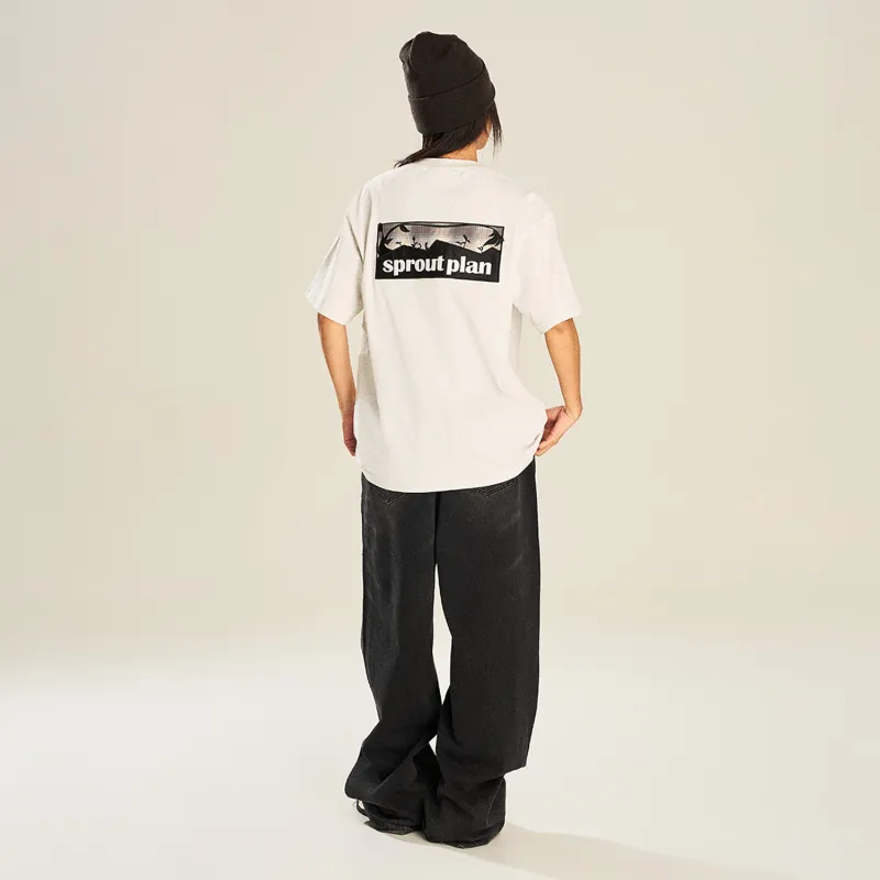 NSTNEW START T Shirts Unisex White Heather Gray-6
