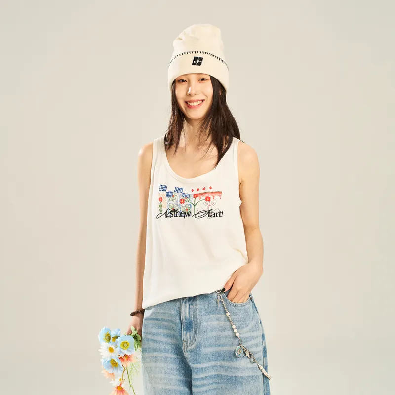 NSTNEW START Tank Top Women's White-3