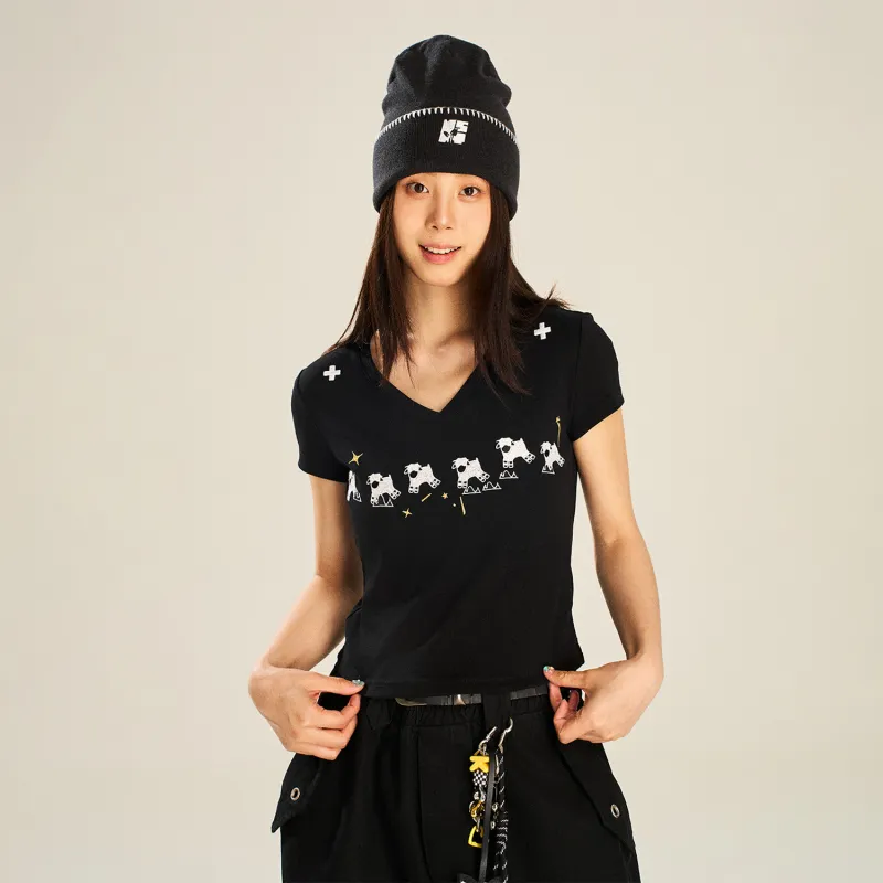NSTNEW START T Shirts Women's Black-4