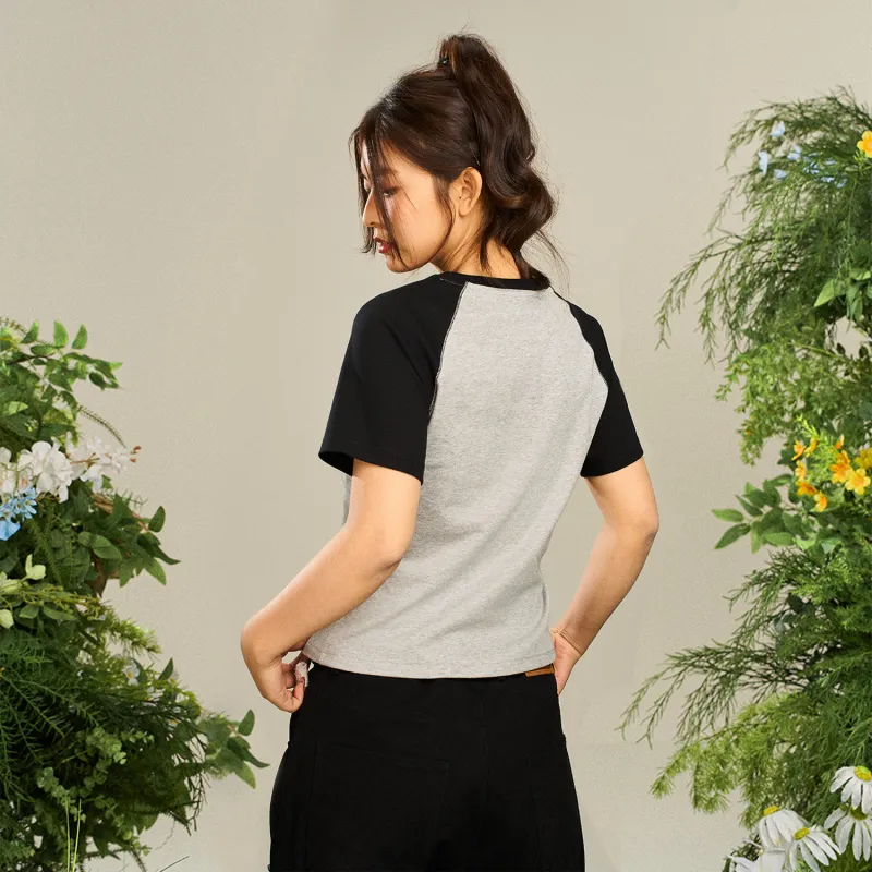 NSTNEW START Raglan Sleeve T Shirt Women's-8