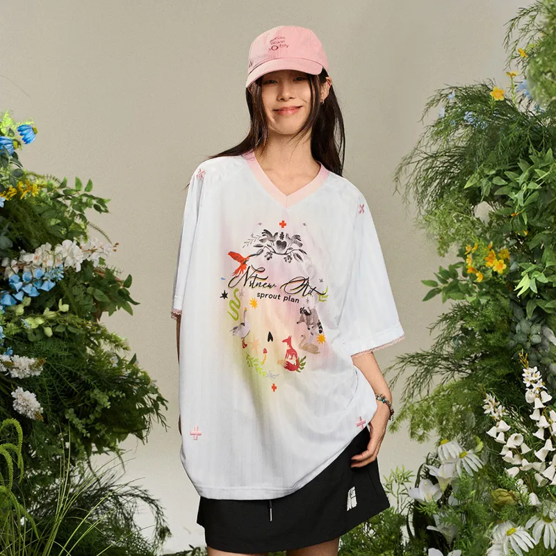 NSTNEW START T Shirts Women's White-4