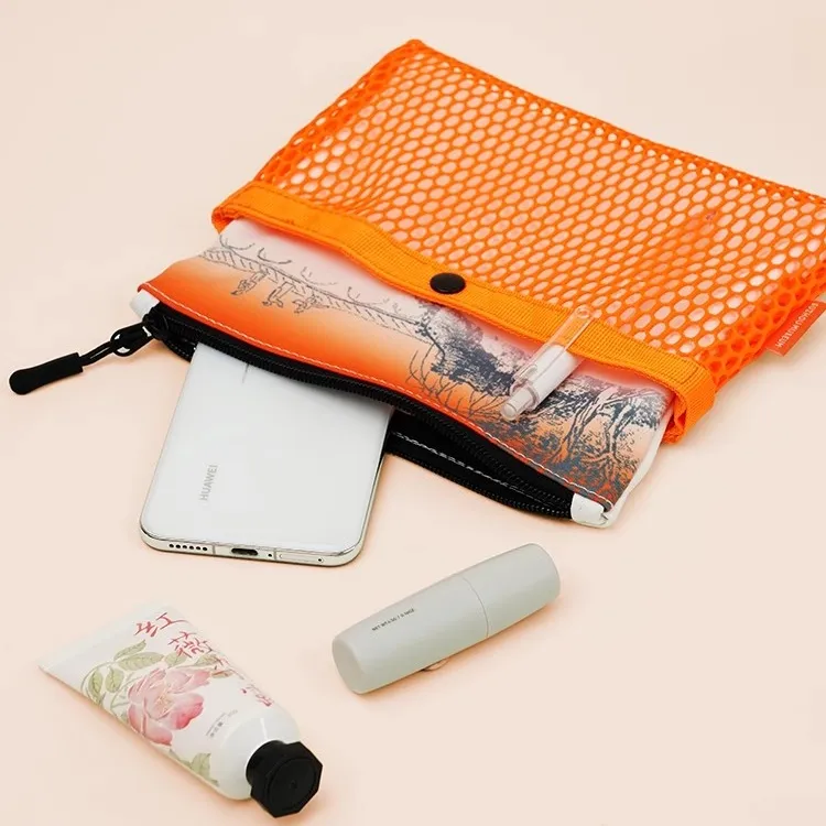SUZHOU MUSEUM Polyester Crossbody Bag Regular Unisex Orange-3