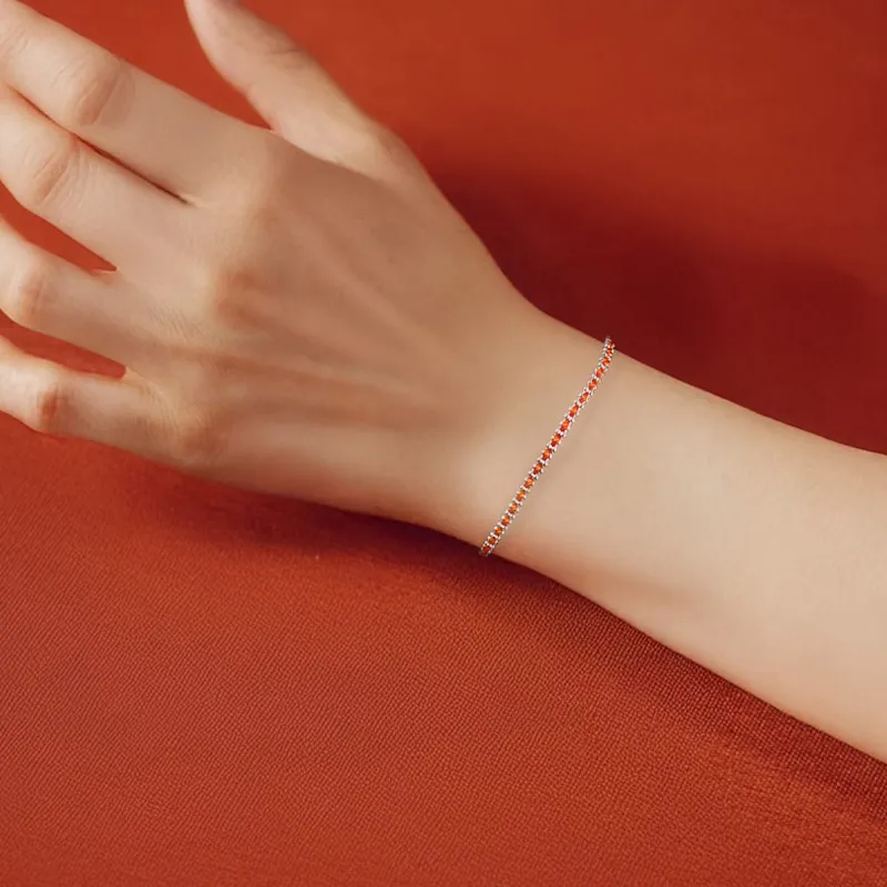 YUJIANDOUDOU S925 Silver Bracelets Women's-3