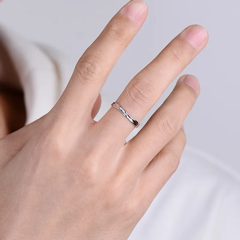 YUJIANDOUDOU S925 Silver Rings Unisex-4