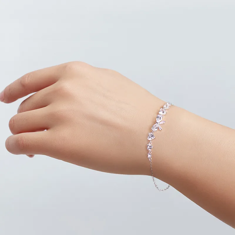 YUJIANDOUDOU S925 Silver Bracelets Women's-1