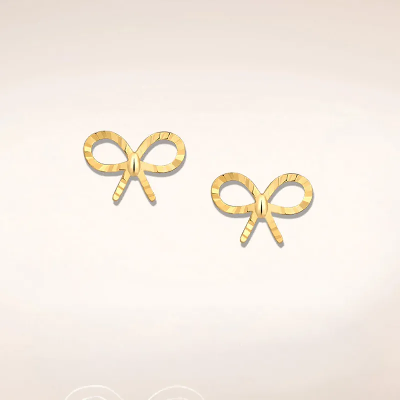 YUJIANDOUDOU S 925 Sterling Silver Gold Plated Stud Earrings Women's-2