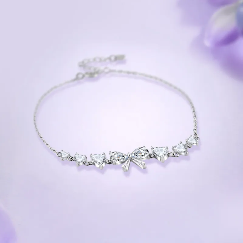 YUJIANDOUDOU S925 Silver Bracelets Women's-3