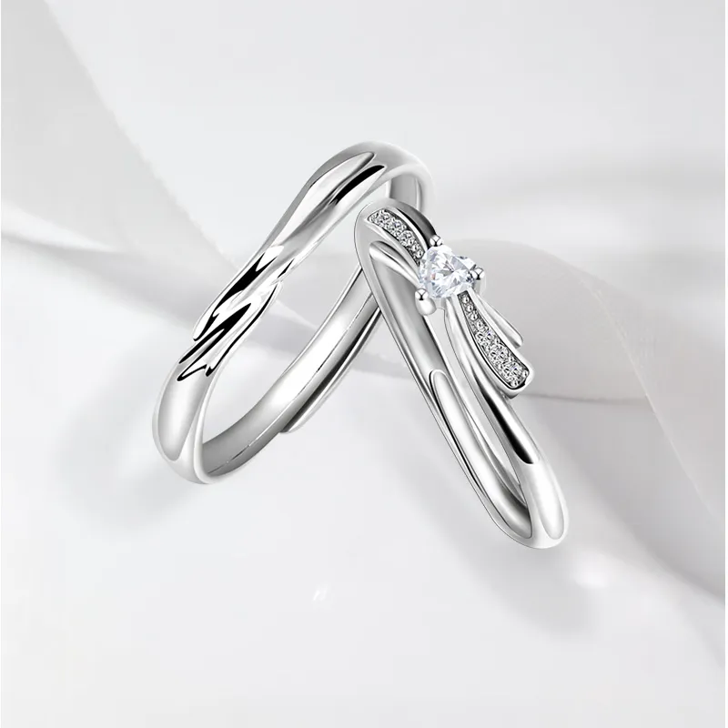 YUJIANDOUDOU S925 Silver Rings Unisex-7