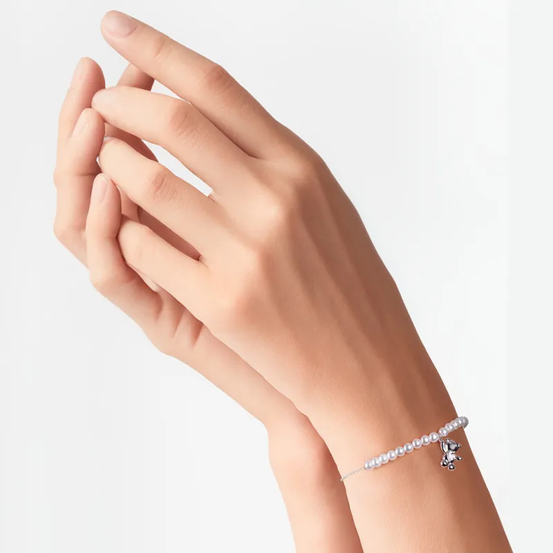YUJIANDOUDOU S925 Silver Bracelets Women's-3