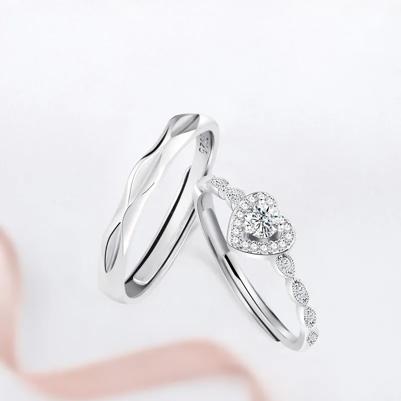 YUJIANDOUDOU S925 Silver Rings Unisex-1