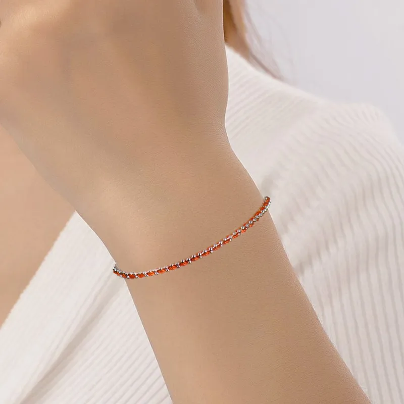 YUJIANDOUDOU S925 Silver Bracelets Women's-2
