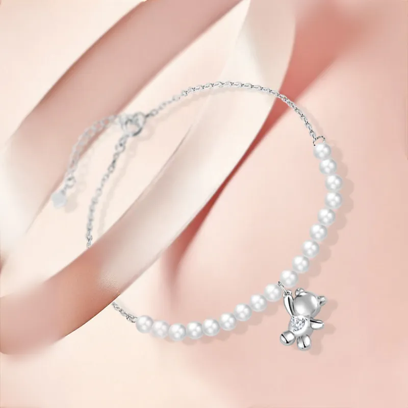 YUJIANDOUDOU S925 Silver Bracelets Women's-2