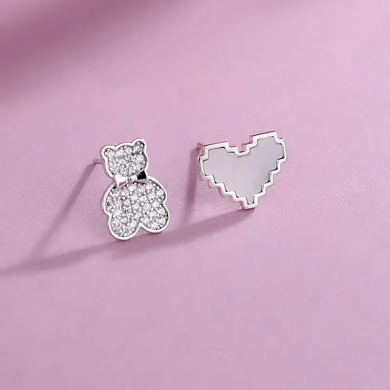 YUJIANDOUDOU S925 Silver Earrings Women's-2
