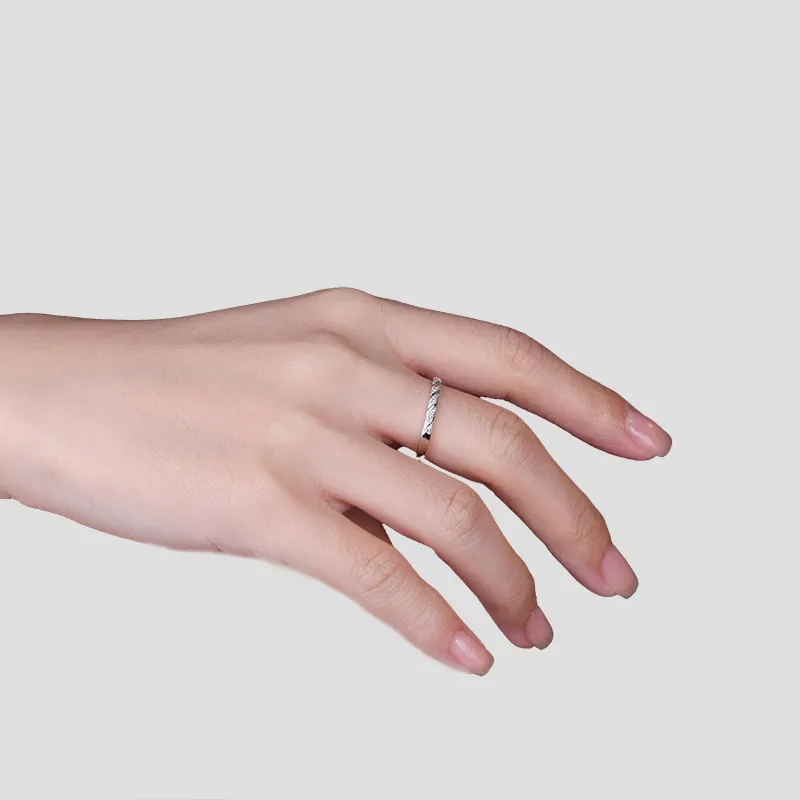 YUJIANDOUDOU S925 Silver Rings Unisex-2