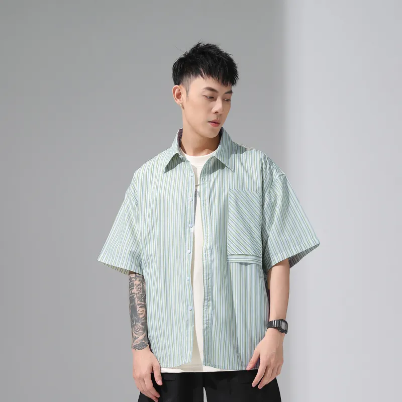 SANKAIMADE Shirt Matching Sets Unisex-26