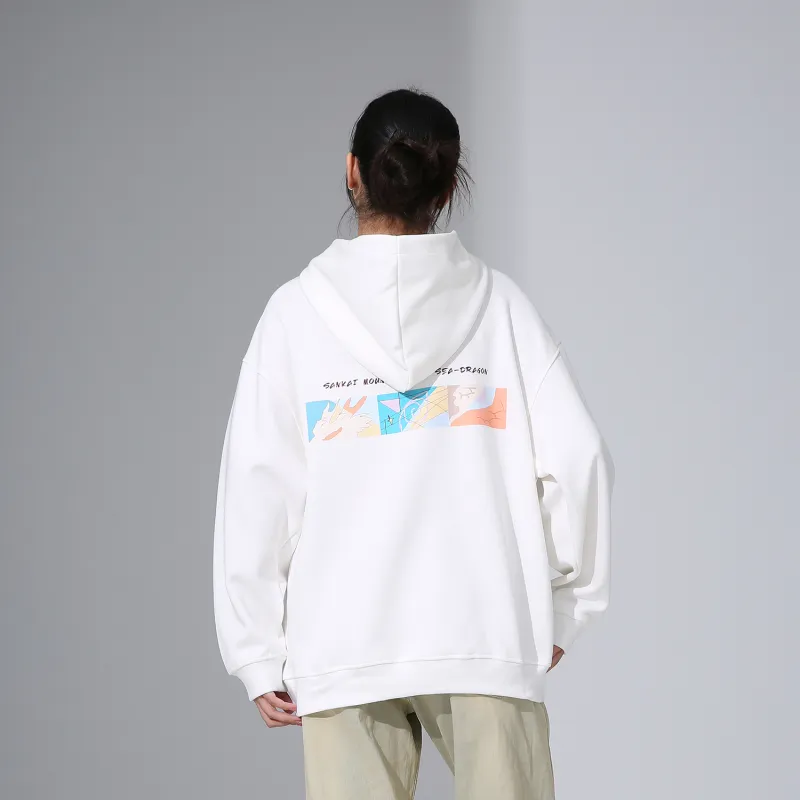 SANKAIMADE Sweatshirts Unisex White-2