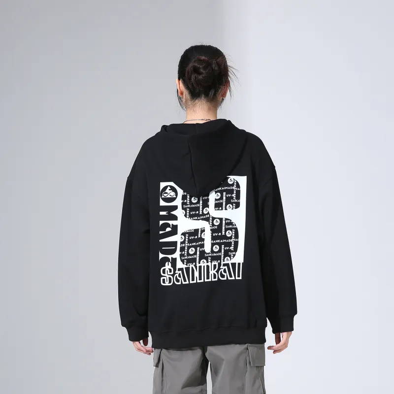 SANKAIMADE Sweatshirts Unisex Black-3